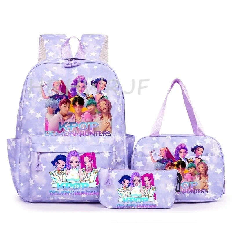 K-Pop Chic School Backpack Set