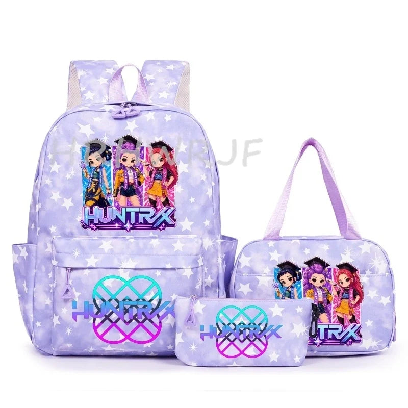K-Pop Chic School Backpack Set