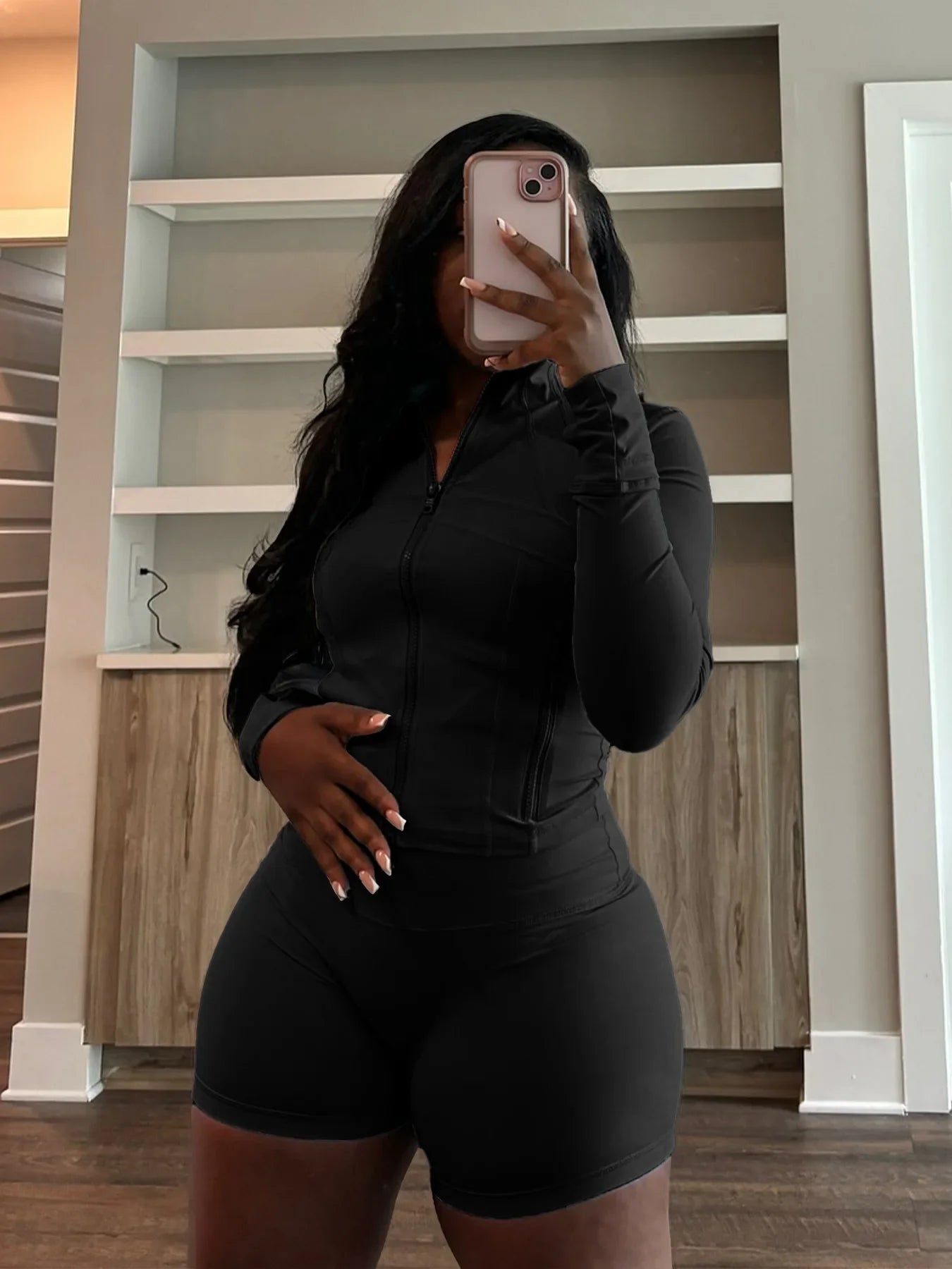Chic Two-Piece Tracksuit Set