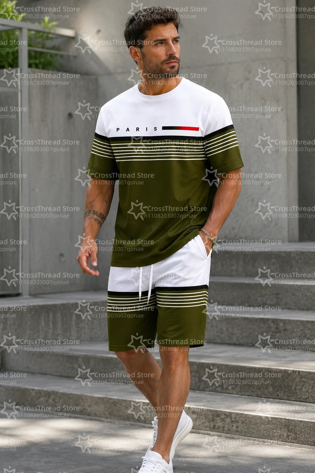 Stylish Men's Summer Set