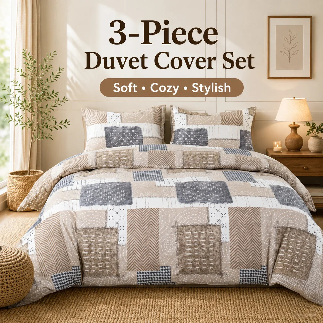 Boho Patchwork Dream Duvet
