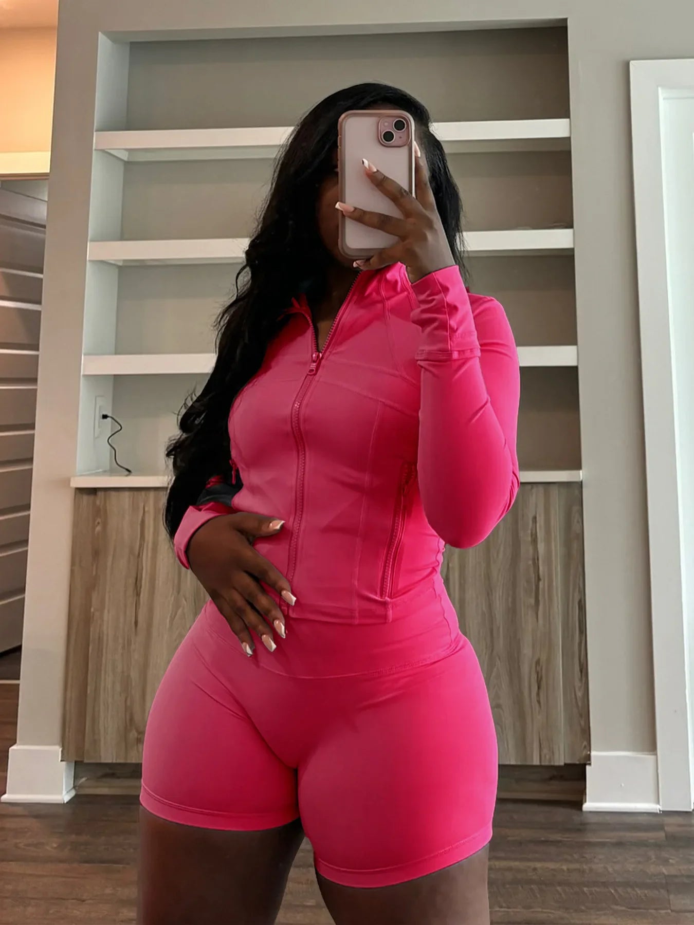 Chic Two-Piece Tracksuit Set
