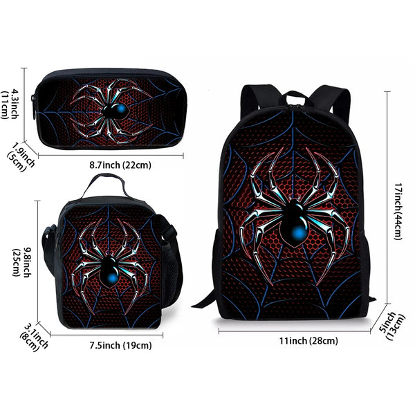 Spider Adventure Backpack Set