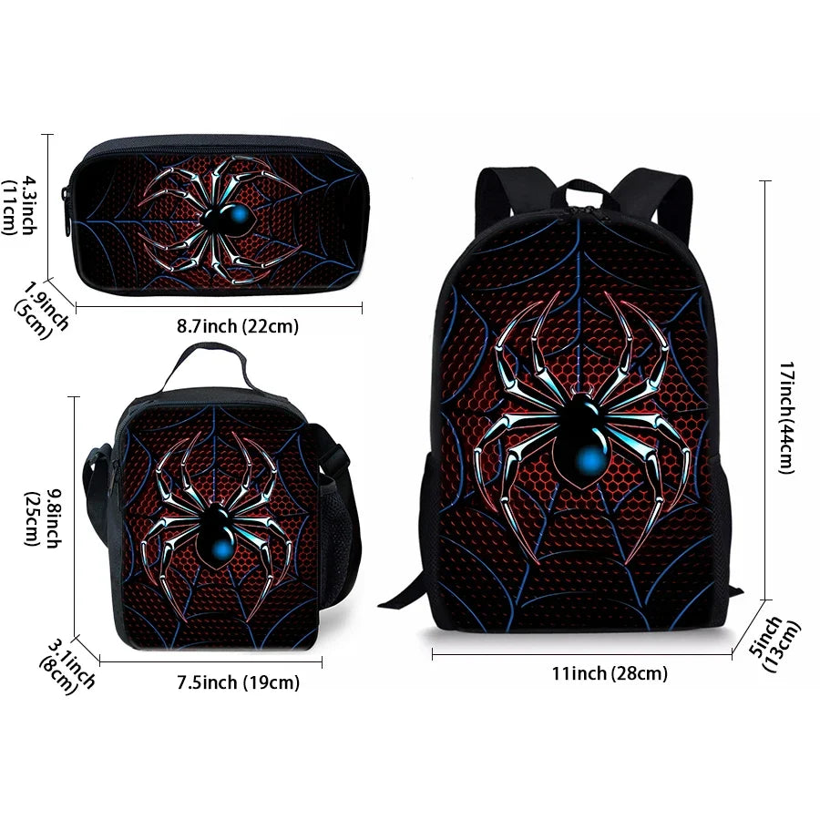 Spider Adventure Backpack Set