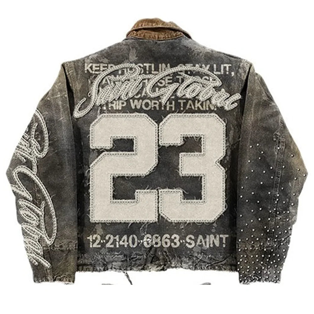 Vintage Hip Hop Denim Set