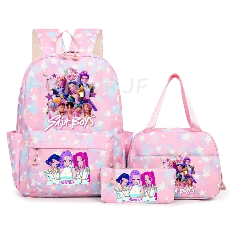 K-Pop Chic School Backpack Set