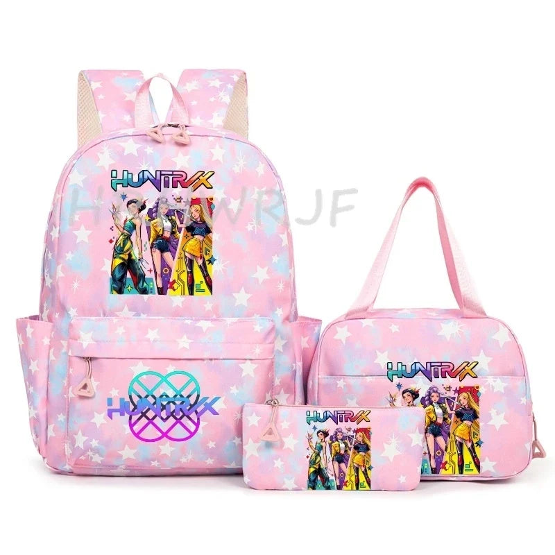 K-Pop Chic School Backpack Set