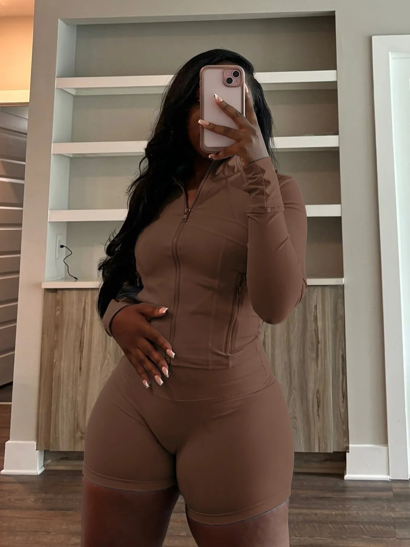 Chic Two-Piece Tracksuit Set