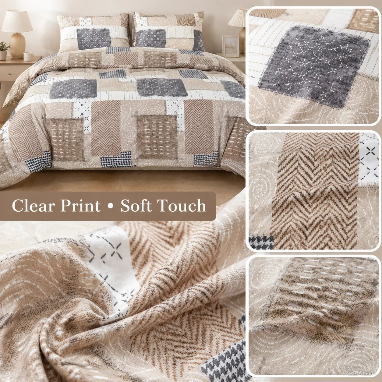 Boho Patchwork Dream Duvet